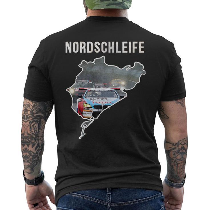 Nordschleife Grüne Hölle Motorsport 24 Hour Racing Fan T-Shirt mit Rückendruck