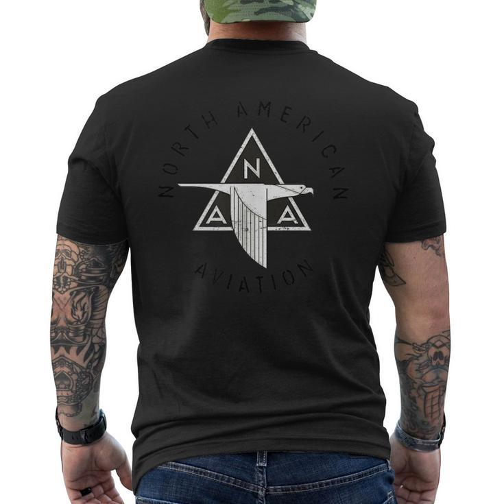 North American Aviation Men's T-shirt Back Print