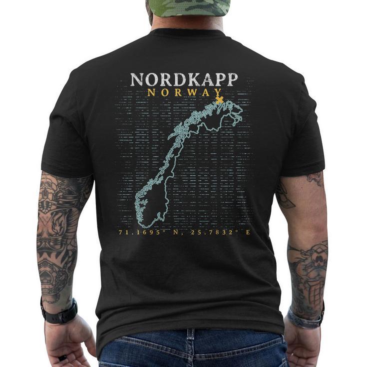 Norway Nordkapp T-Shirt mit Rückendruck