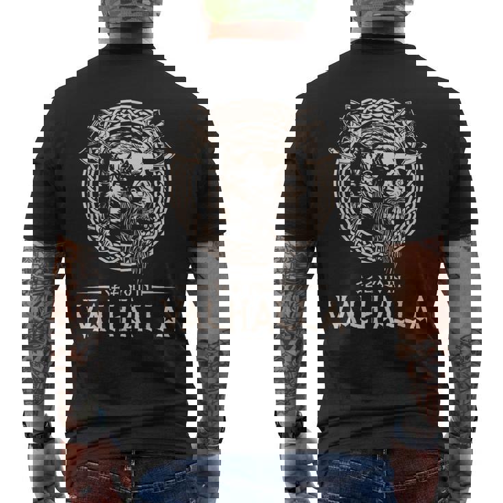 Nos Nos Vemos En Valhalla Viking Camiseta Hombre Estampado Espalda