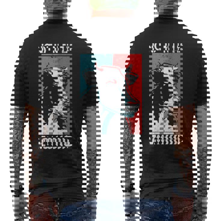 Not In The Mood Farm Farming Cow Men's T-shirt Back Print