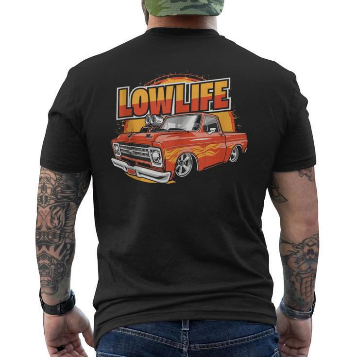 Obs Lowered Car Square Body Pickup Trucks Lowered Truck Men's T-shirt Back Print