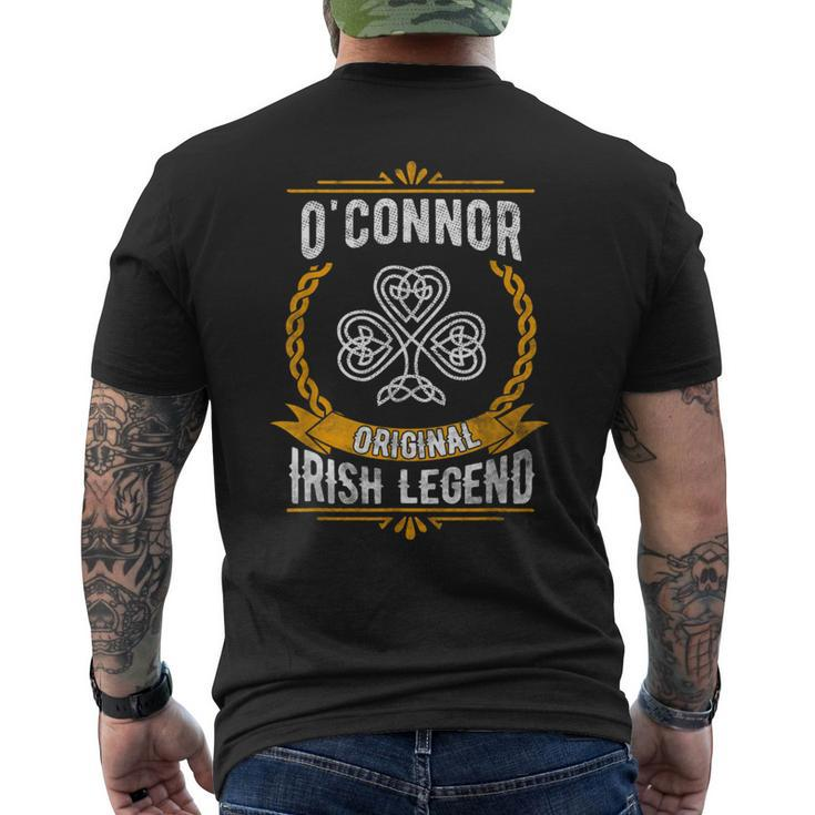 O'connor Irish Name Vintage Ireland Family Surname Men's T-shirt Back Print