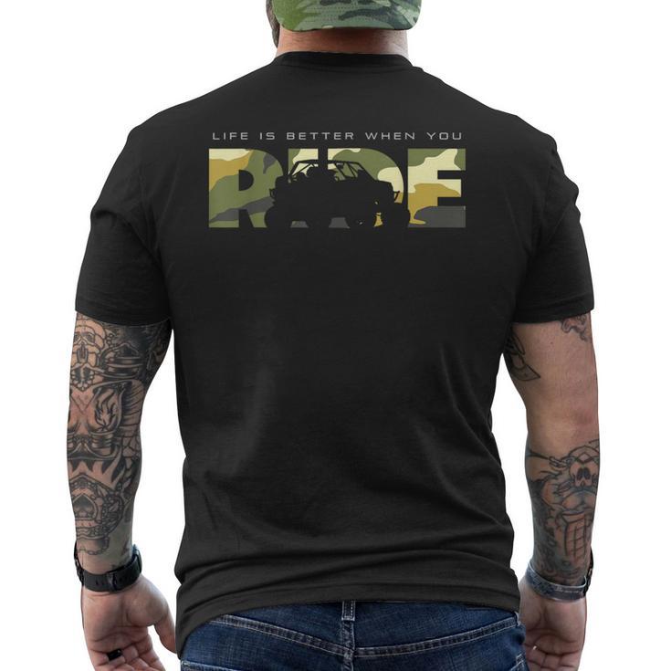 Off Road Quad Atv Apparel Off Road Quad Atv Men's T-shirt Back Print