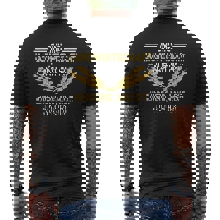 Ohne Farmer Ohne Farmer T-Shirt mit Rückendruck