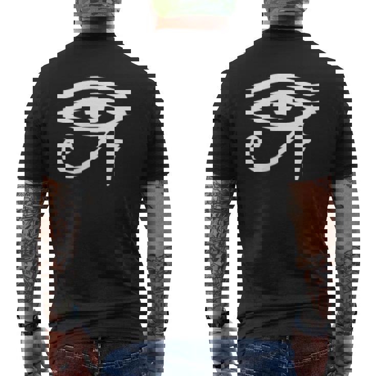Ojo De Horus Tercer Ojo Dios Egipcio Camiseta Hombre Estampado Espalda