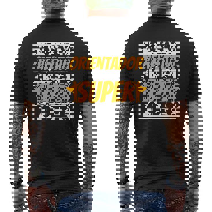 Orientador Regalos Divertidos Camiseta Hombre Estampado Espalda