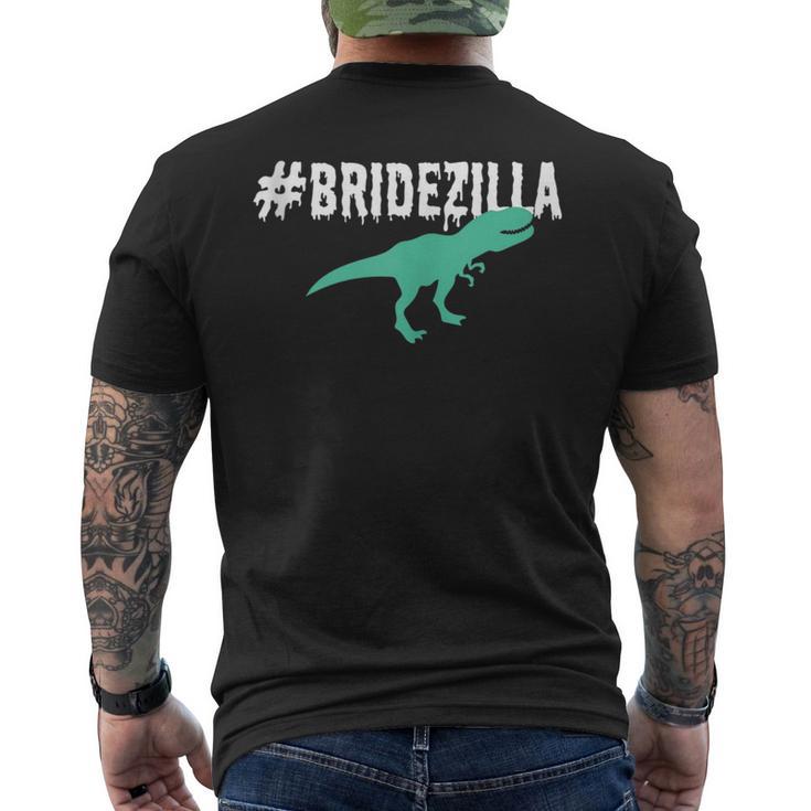 The Original Bridezilla Bachelorette And Bride Men's T-shirt Back Print