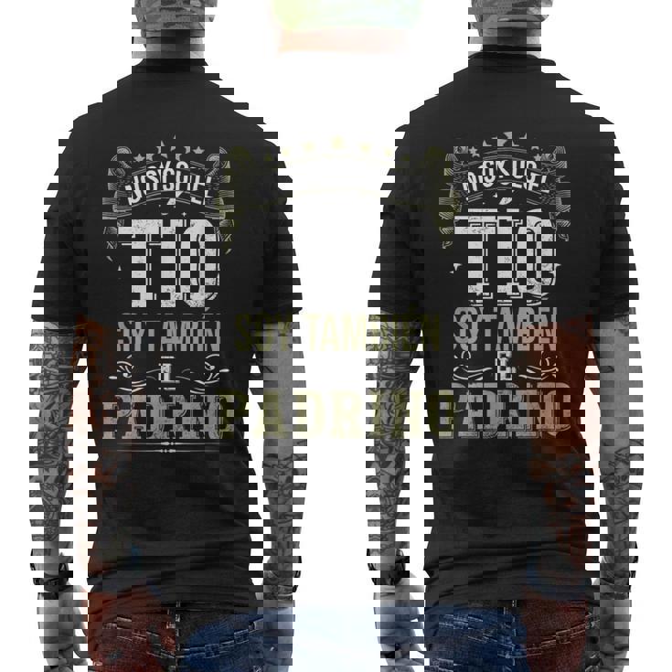 Padrino Regalo No Soy Solo El Tío Soy También El Padrino Camiseta Hombre Estampado Espalda