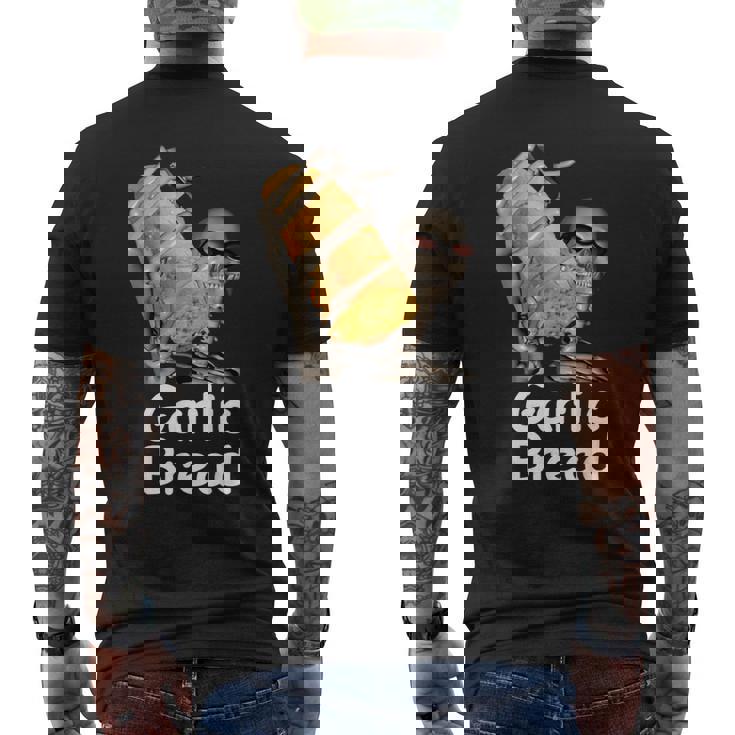 Pan De Ajo Esqueleto Camiseta Hombre Estampado Espalda