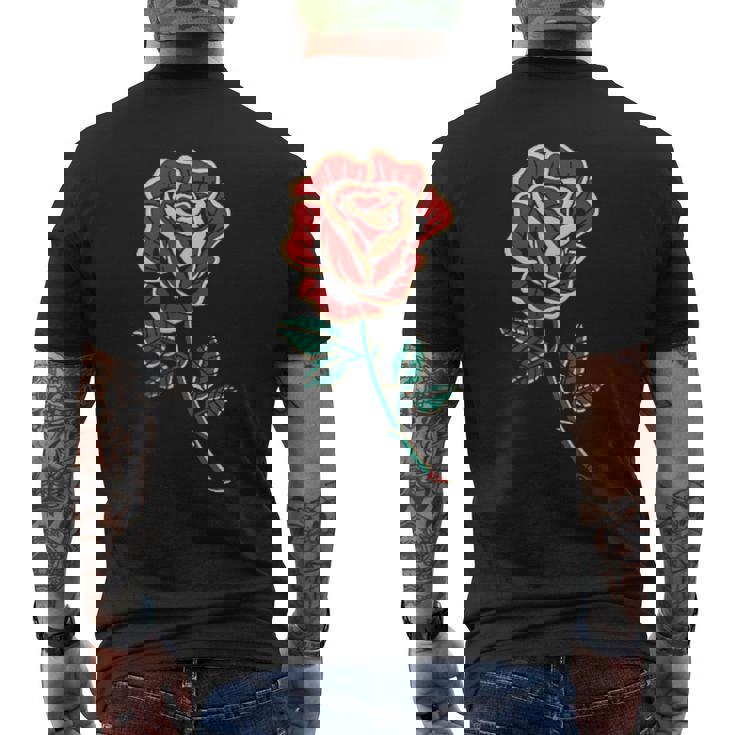 Panther Rose Tinta De Tatuaje Tradicional Para Tatuajes Camiseta Camiseta  Hombre Estampado Espalda Regaloses