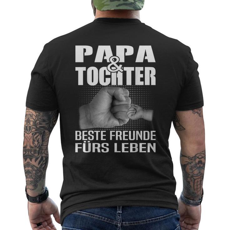 Papa & Tochter Beste Freunde Fürs Leben Partner Look Father's Day T-Shirt mit Rückendruck