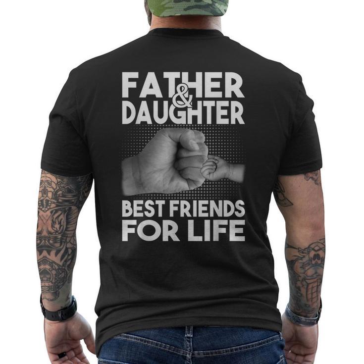 Papa & Tochter Beste Freunde Fürs Leben Partnerlookatertag T-Shirt mit Rückendruck