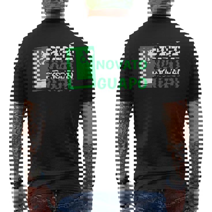 Papá En Prácticas Divertida Futuro Novato Anuncio Embarazada Camiseta Hombre Estampado Espalda