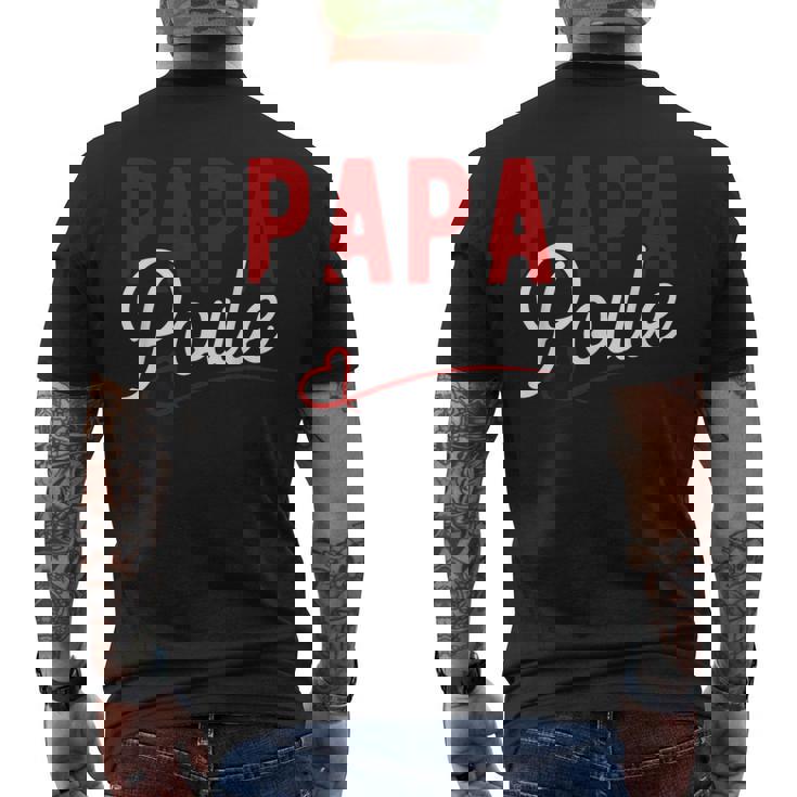 Papa Poule Cadeau Humour Original T-shirt imprimé au dos