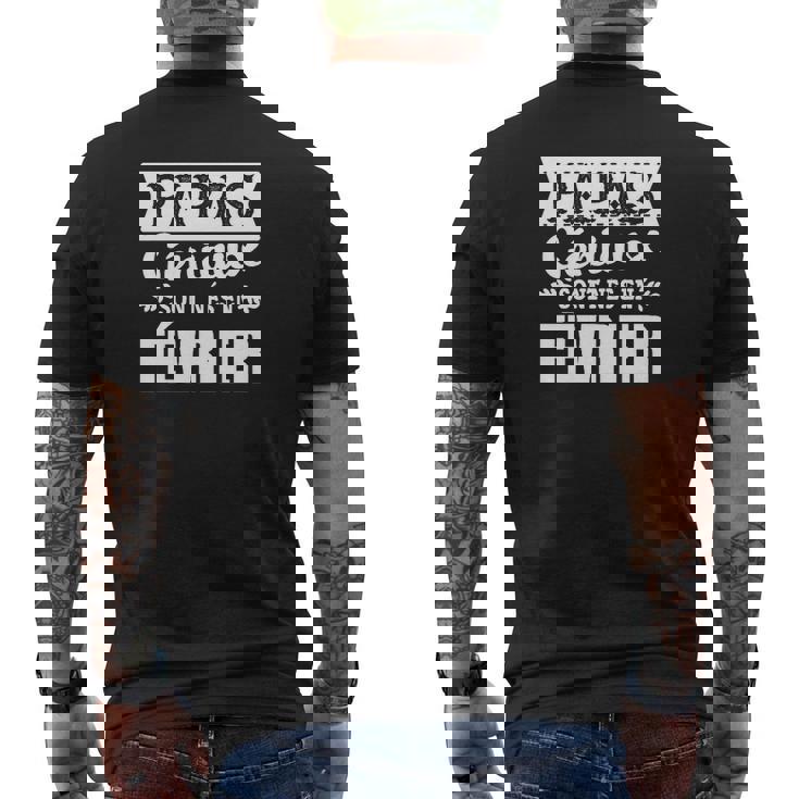 Papas Geniaux Sont Nes En Fevrier T-Shirt T-shirt imprimé au dos