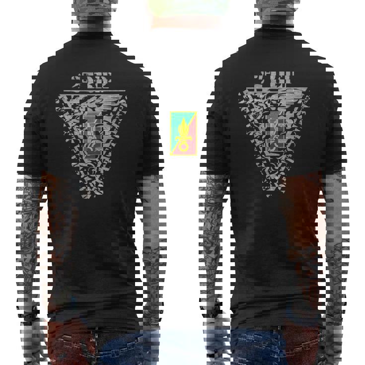 Parachutiste Legion Etrangere 2 Rep Soldat Cadeau T-shirt imprimé au dos