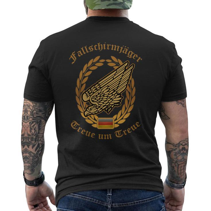 Paratroopers Treue Um Treue Bundeswehr Soldier T-Shirt mit Rückendruck