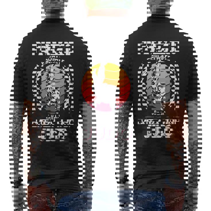 Parezco Escucharte Pero Judo Deporte Artes Marciales Regalo Camiseta Hombre Estampado Espalda