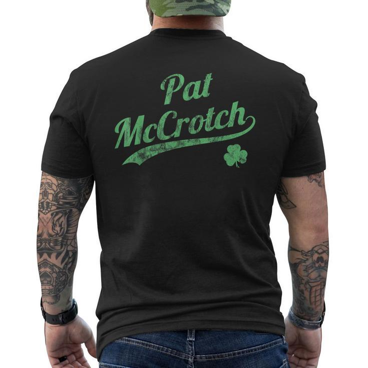 Pat Mccrotch Dirty St Patrick's Day Men's Irish Men's T-shirt Back Print