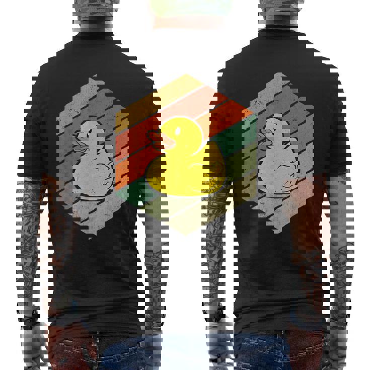 Pato De Goma Retro Pato De Bañoitnage Patito De Goma Camiseta Hombre Estampado Espalda