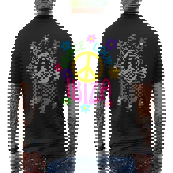 Paz Amor Ibiza Camiseta Hombre Estampado Espalda