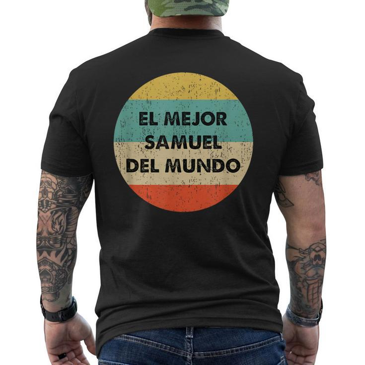 Personalisiertes Kurzärmliges Herren-T-Kurzärmliges Herren-T-Shirt El Mejor Samuel Del Mundo, Vintage Design