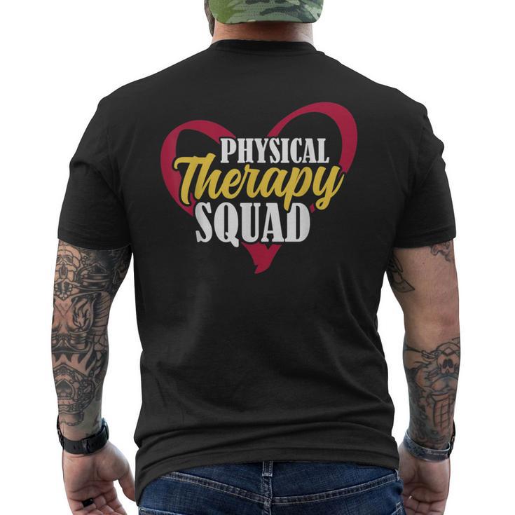 Physical Therapists Rehab Directors Physical Therapy Squad Men's T-shirt Back Print