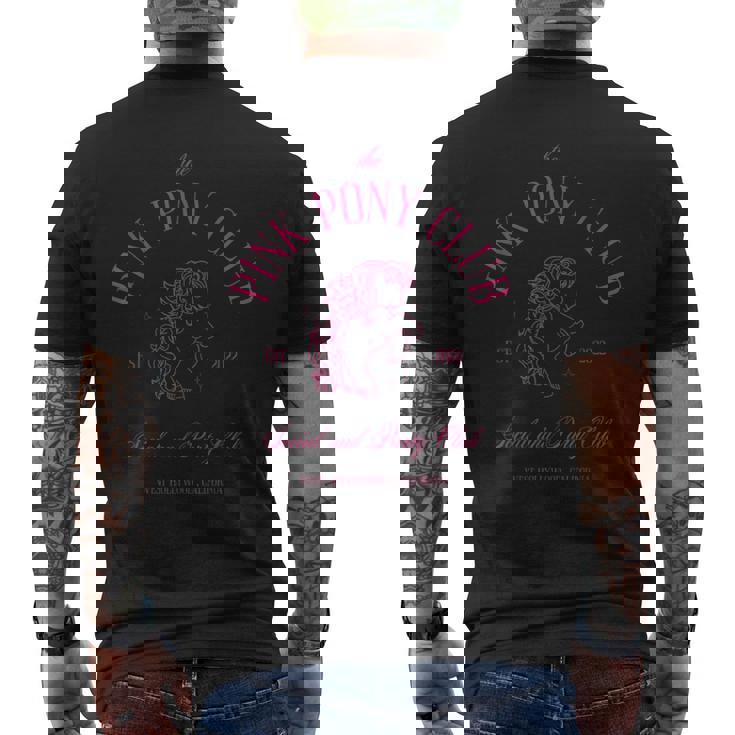 The Pink Pony Club Social And Party Club Men's T-shirt Back Print