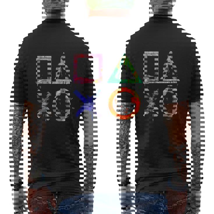 Playstation Watercolor Symbols T-Shirt Playstation Watercolor Symbols T-Shirt