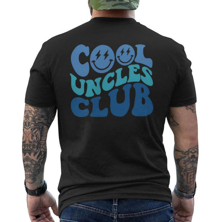 Pocket Cool Uncles Club Pregnancy Announcement For Uncle Men's T-shirt Back Print