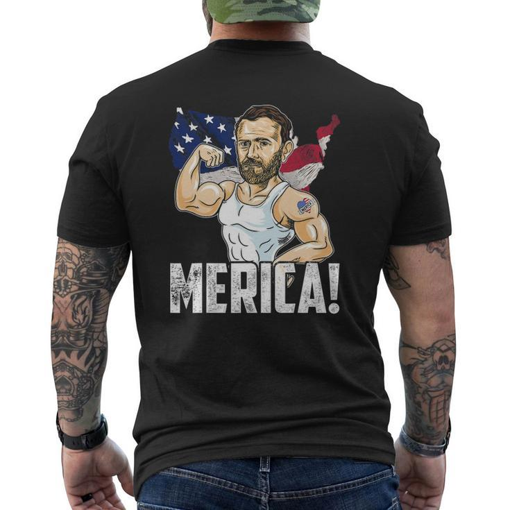 President Ulysses S Grant Merica 4Th Of July Party Mens Back Print T-shirt