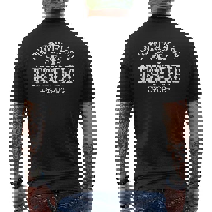 Promoted To Grumpa Est 2019 T-Shirt Father's Day