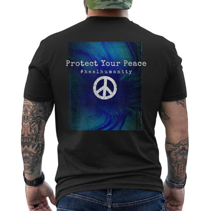 Protect Your Peace 2 Men's T-shirt Back Print