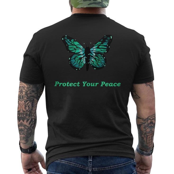 Protect Your Peace Honey Men's T-shirt Back Print