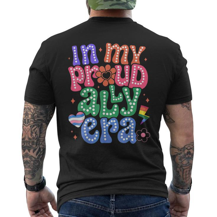 In My Proud Ally Era You Are Safe With Me Men's T-shirt Back Print