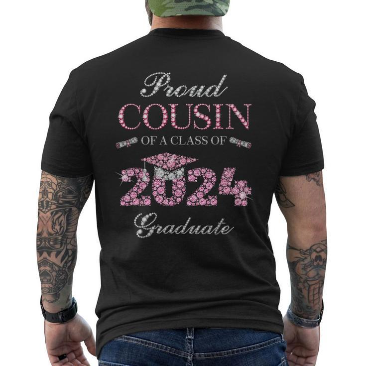 Proud Cousin Of A Class Of 2024 Graduate Men's T-shirt Back Print