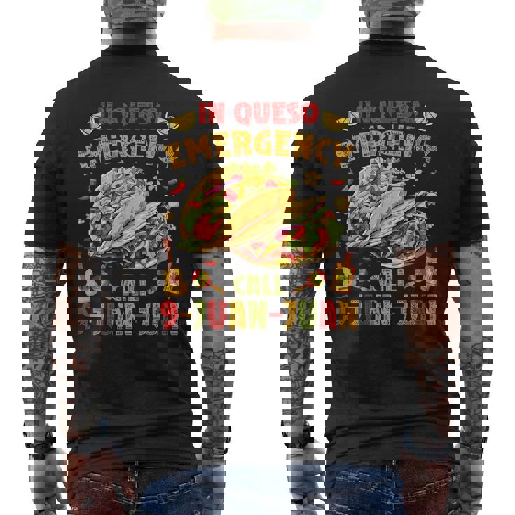 Taco Emergency Call 9 Juan Juan Cinco De Mayo T-Shirt Men