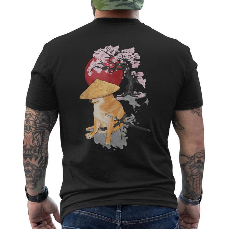Quesos Memes Japoneses Camiseta Hombre Estampado Espalda