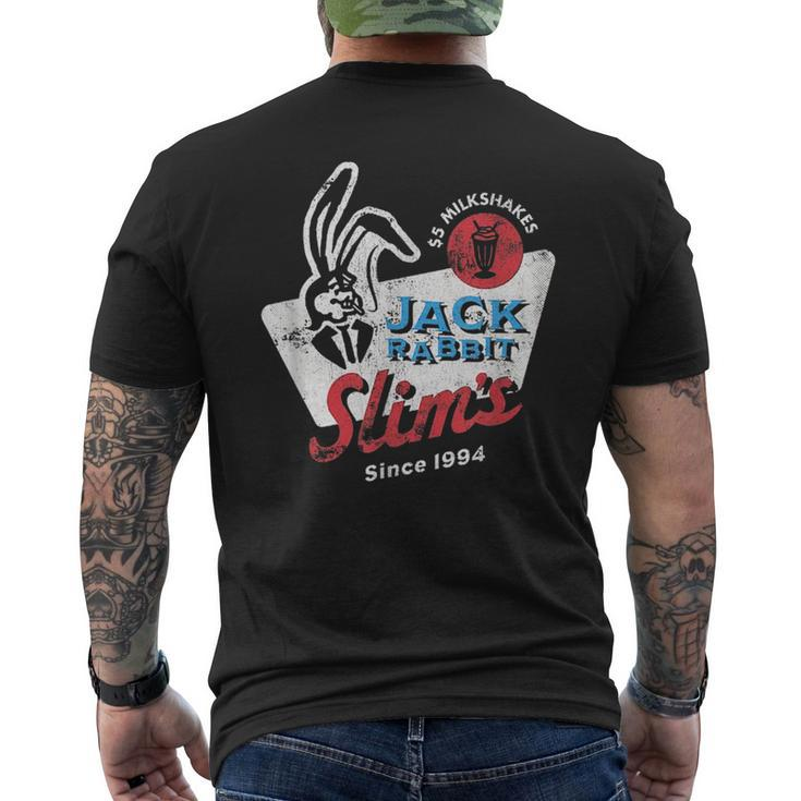 Rabbit Jack Slim's Pulp Milkshake Restaurant Retro Vintage Men's T-shirt Back Print