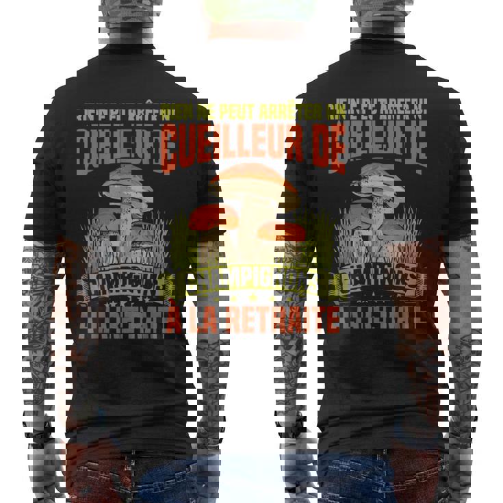 Ramasseur De Cèpes Cueilleur Chasseur De Champignon Cèpes T-shirt imprimé au dos