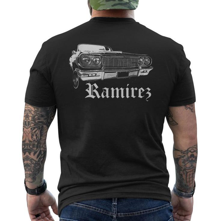 Ramirez Lowrider Cali Family Reunion Men's T-shirt Back Print