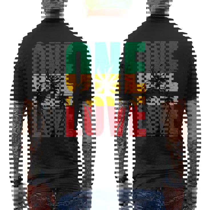 One Love Jamaican T Shirt Rasta Reggae