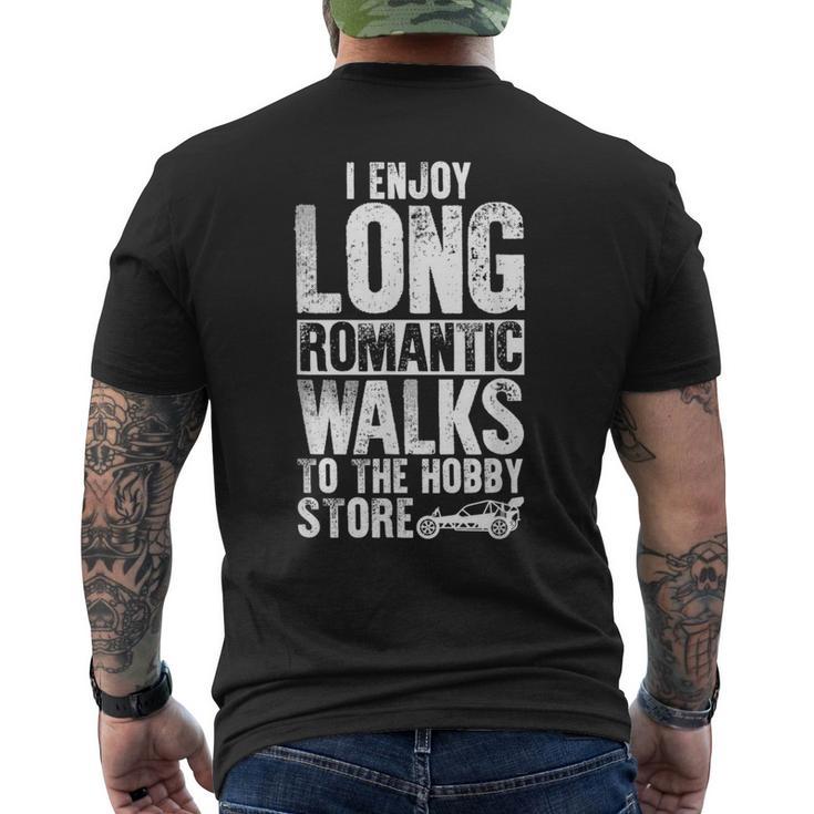 Rc Cars I Enjoy Long Romantic Walks Men's T-shirt Back Print