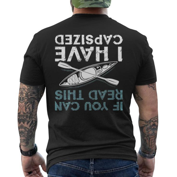 If You Can Read This I Have Capd Kayaking Men's T-shirt Back Print