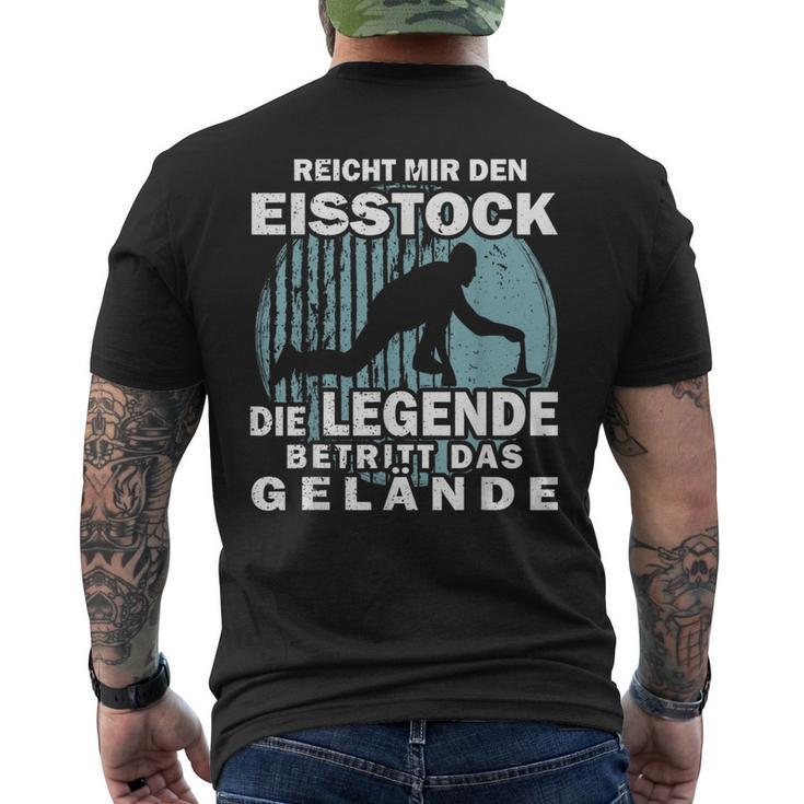 Reicht Mir Den Eisstock Protection T-Shirt mit Rückendruck