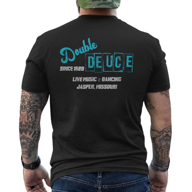 Retro 80S Double Deuce Roadhouse Men's T-shirt Back Print