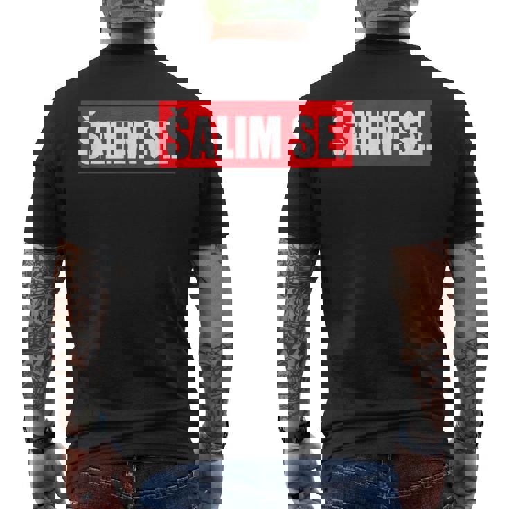 Salim Se Serbian Croatian Bosnian Ich Mache Fun T-Shirt mit Rückendruck