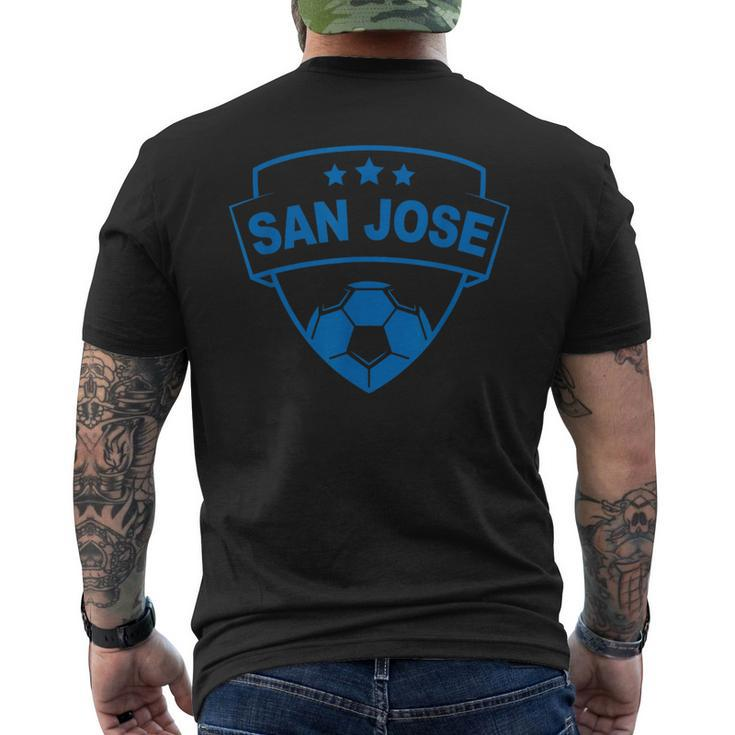San Jose Throwback Classic Men's T-shirt Back Print