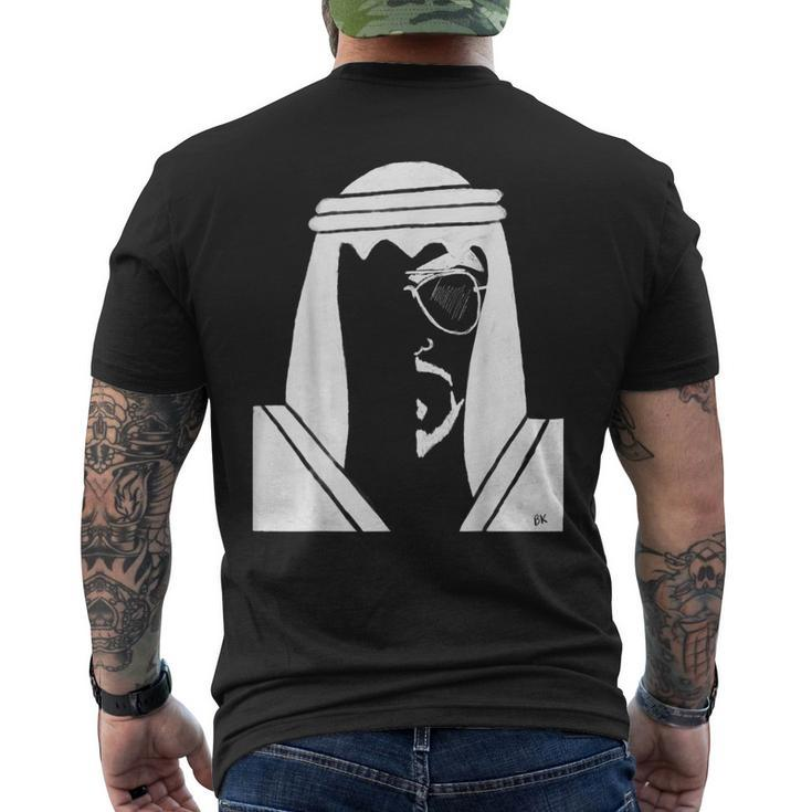 Saudi Arabia Unique Cultural Men's T-shirt Back Print